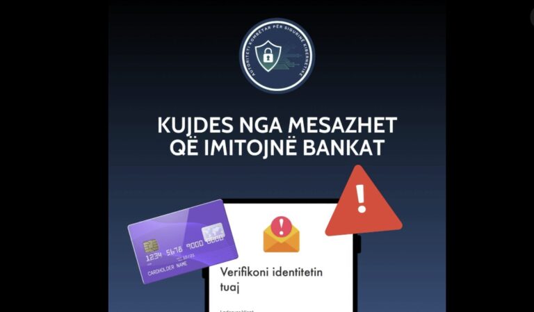 AKSK alarmon qytetarët: Shtohen mashtrimet në emrin e bankave, ja si të mbroni të dhënat tuaja