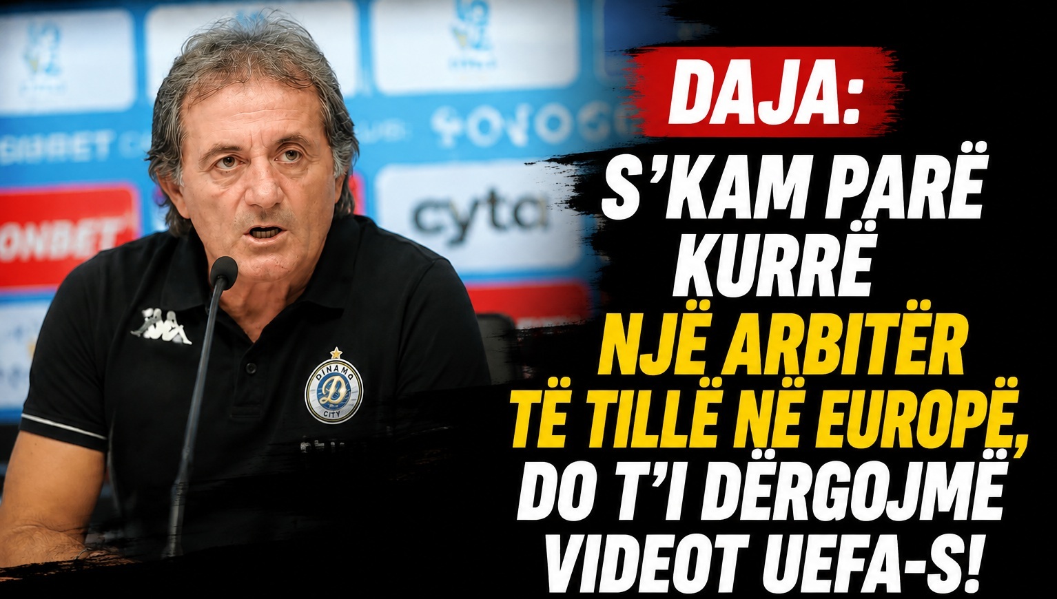 Daja shpërthen pas eliminimit  Nuk kam parë kurrë një arbitër të tillë në Europë  do t i dërgojmë videot UEFA s 