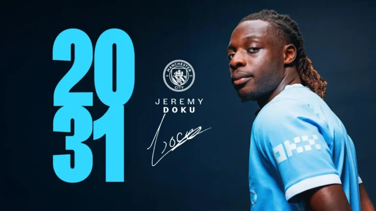 Manchester City blindon Doku-n deri në 2031, Reijnders pranë largimit