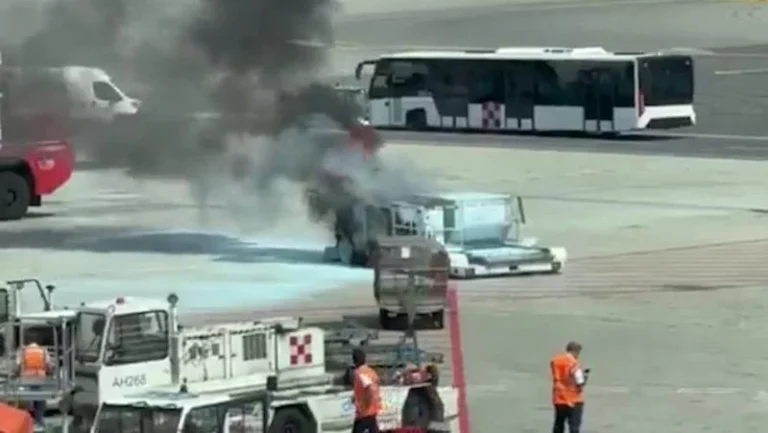 Zjarr në aeroportin Malpensa, merr flakë karroca me bagazhe pranë avionit të British Airways
