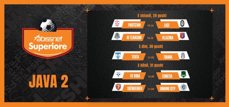 “Abissnet Superiore”/ Java e dytë luhet në tre ditë, pesë përballjet premtojnë spektakël