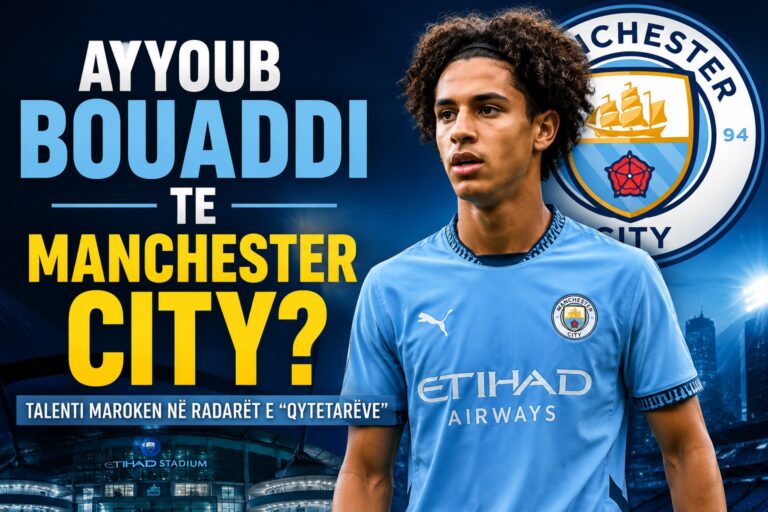 Manchester City pranë marrëveshjes me yllin maroken, Ayyoub Bouaddi