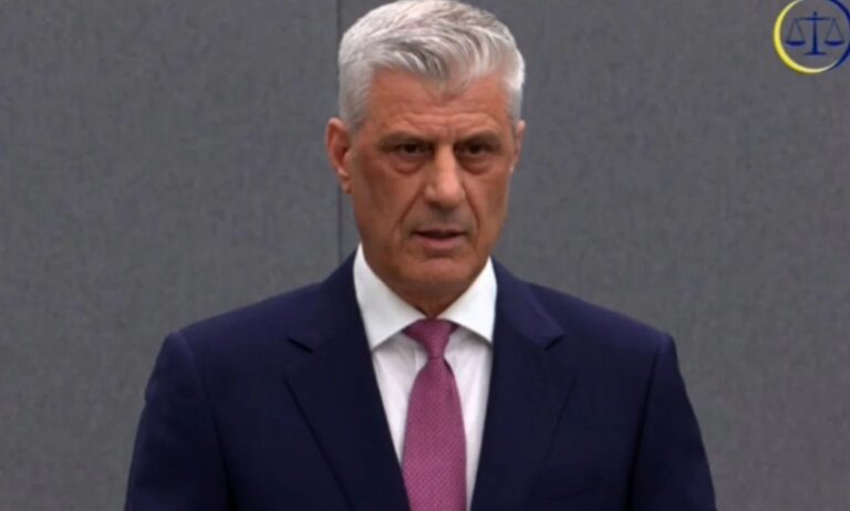 50 mijë euro granaci, Gjykata Speciale refuzon lirimin me kusht të Hashim Thaçit