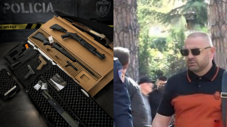 “Çarmatoset” Uljan Shpataraku, i konfiskohet arsenali me armë në banesë