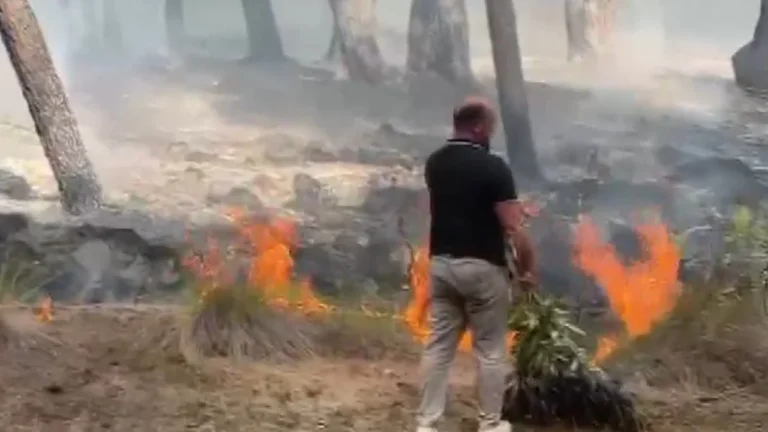 Dy vatra zjarri mbeten aktive në Elbasan, situata më problematike në Malin e Dardhës