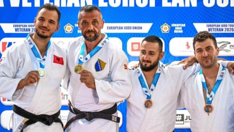 Kroaci, Erind Cara merr medaljen e argjendtë në Judo