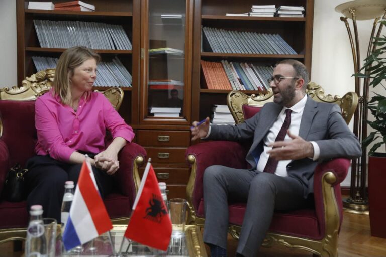 Bardhi ankohet tek ambasadorja e re holandeze: Reformat zgjedhore dhe territoriale pa konsensus