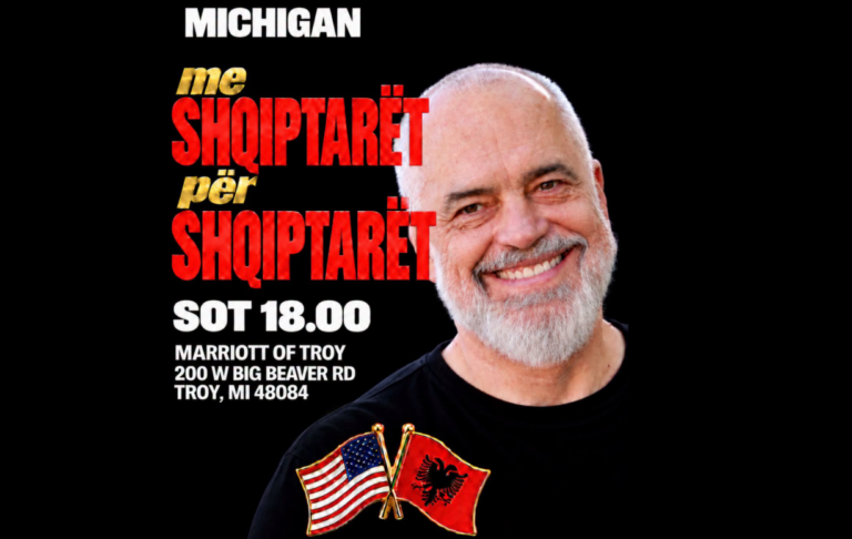 Kryeministri Rama takim në Michigan të SHBA me shqiptarët e Amerikës
