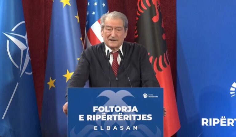 Ripërtëritja e PD në Elbasan, Berisha: Pensionistët nuk blejnë dot ilaçet, apartamentet ”mollë e ndaluar” për rininë