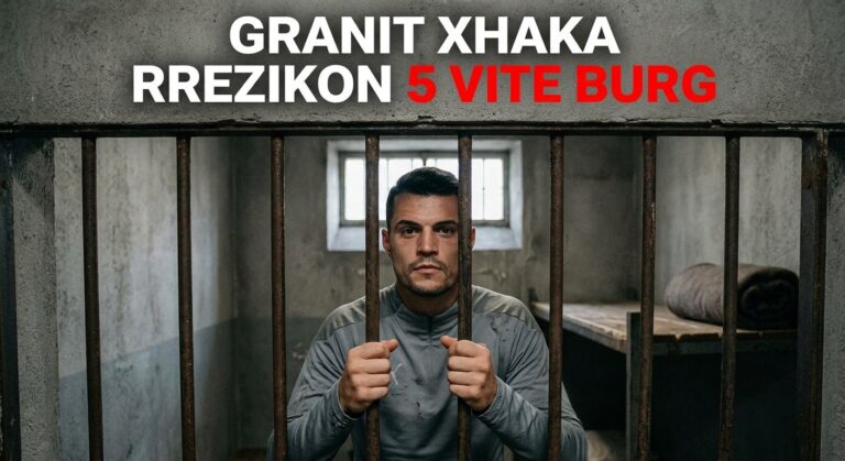 Granit Xhaka rrezikon deri në 5 vite burg, ja çfarë parashikon ligji në Zvicër