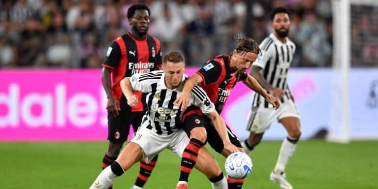 Gatti shpëton Juventusin nga humbja ndaj Milanit, supersfida mbyllet pa fitues