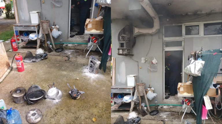 Flakët përfshijnë kuzhinën e një hoteli në Gjirokastër
