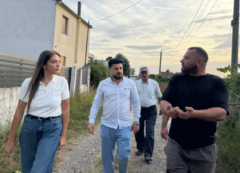 ”Prania Besnike”, deputetja Sara Mila në Bradashesh: Problematikat e banorëve duhen parë nga afër