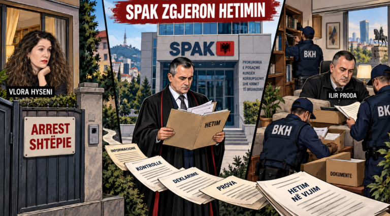 SPAK në sulm: Arreston drejtoren e SHISH, Vlora Hyseni dhe kontroll banese te ish kreu i Policisë së Shtetit, Ilir Proda
