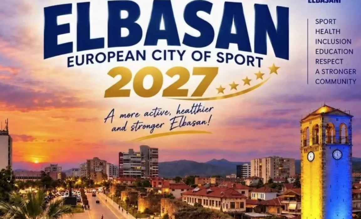 Elbasani shpallet  Qyteti Europian i Sportit 2027 