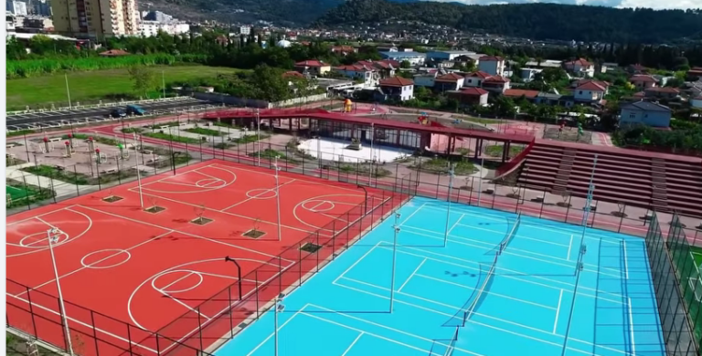 Elbasan,  parku i ri “Dua të Luaj” (Video)