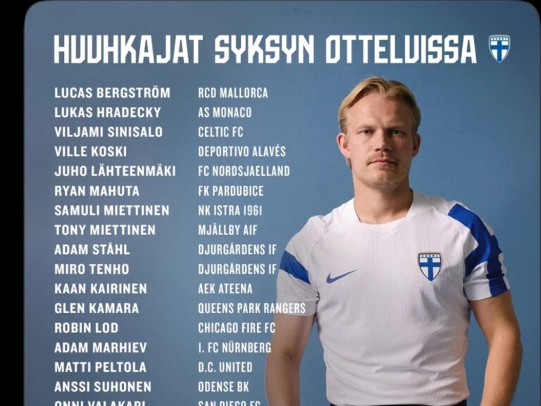 Finlanda publikon listën për Nations League, ja lojtarët që priten ndaj Shqipërisë