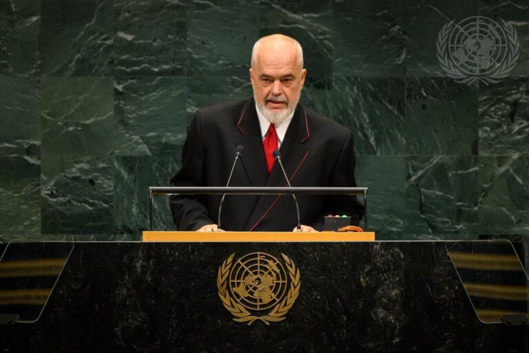 Fjalimi i plotë nga kryeministri Edi Rama në OKB