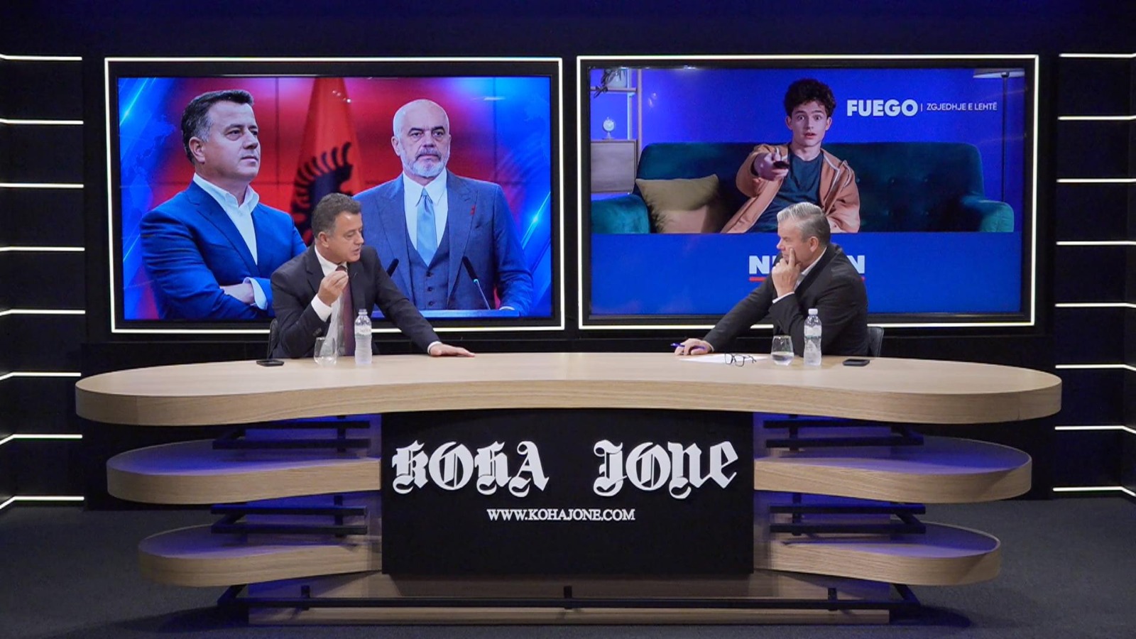 Përplasje e fortë në emision mes Flamur Ndokës dhe Nikoll Lesit   KOHA JONE DEBAT