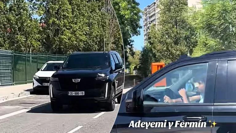 Adeyemi sillet si dhëndër kosovar, shkon në stërvitje te Barcelona me targat e Kosovës