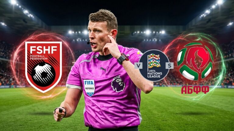 Shqipëri-Bjellorusi, UEFA cakton arbitra anglez për të vendosur drejtësi