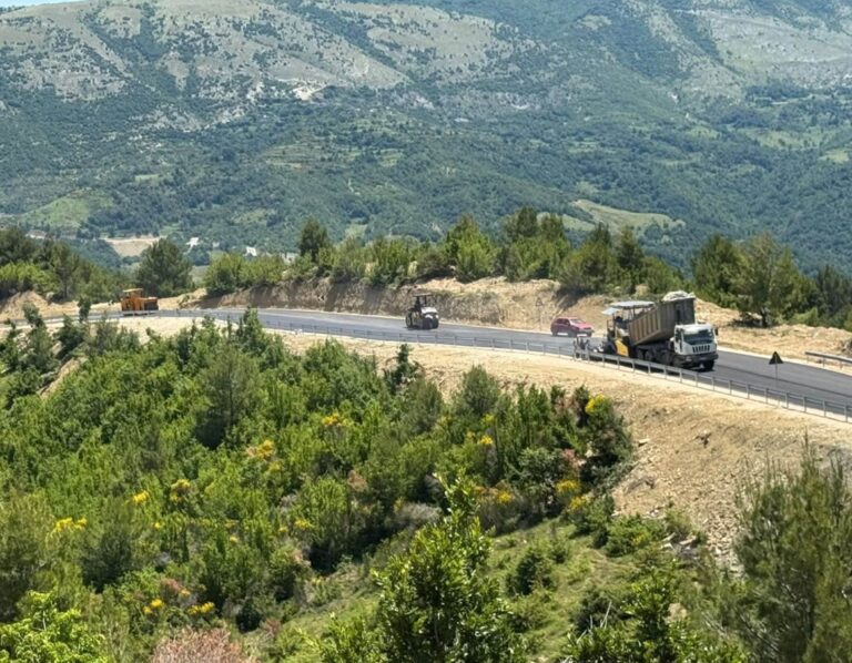 Rruga Berat-Ballaban, Rama: Pjesa kryesore e punimeve është përfunduar