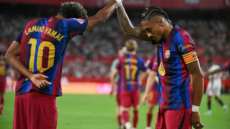 7 fitore në 7 ndeshje, Barcelona perfekte mund me lehtësi edhe Sevillan