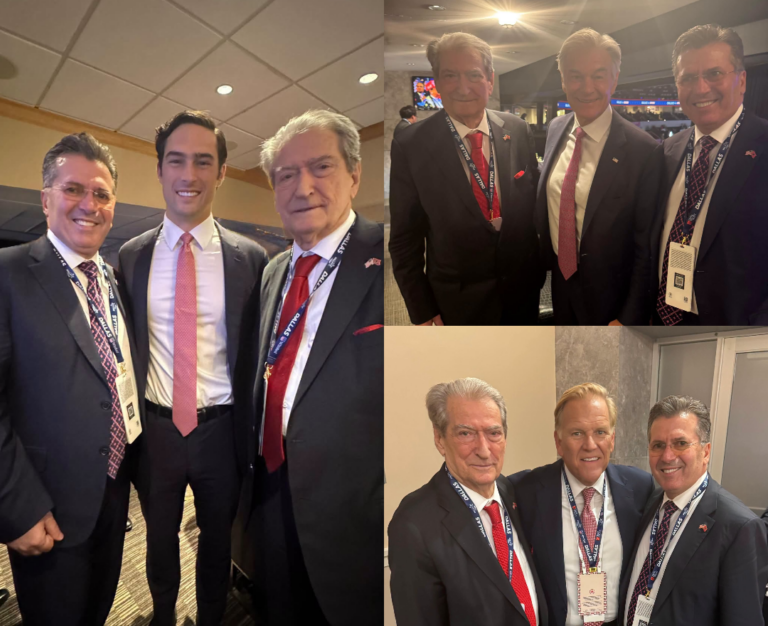 FOTO/ Sali Berisha në Konventën Republikane në Dallas, takime me figura të rëndësishme