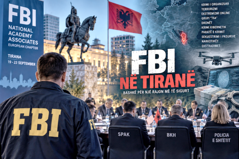 FBI zbarkon në Tiranë, takim me elitën e sigurisë