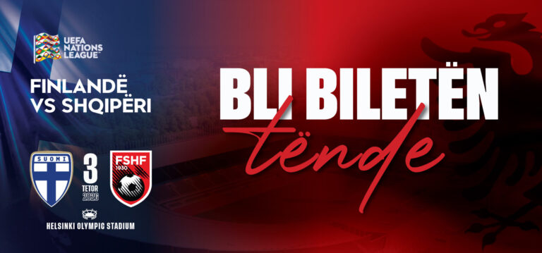 Nation League/ Dalin në shitje biletat për transfertën ndaj Finlandës në Helsinki