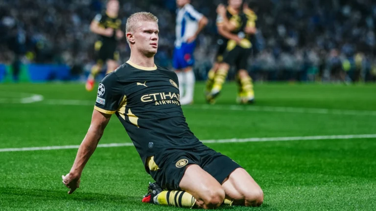 59 gola në 59 ndeshje, Haaland është makineri golash në Champions League