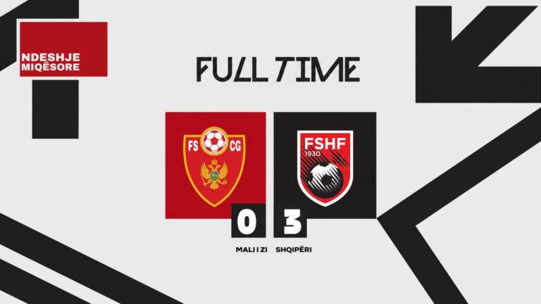 Miqësorja/ Kombëtarja U-15 shkëlqen në Podgoricë, fiton 3-0 ndaj Malit të Zi
