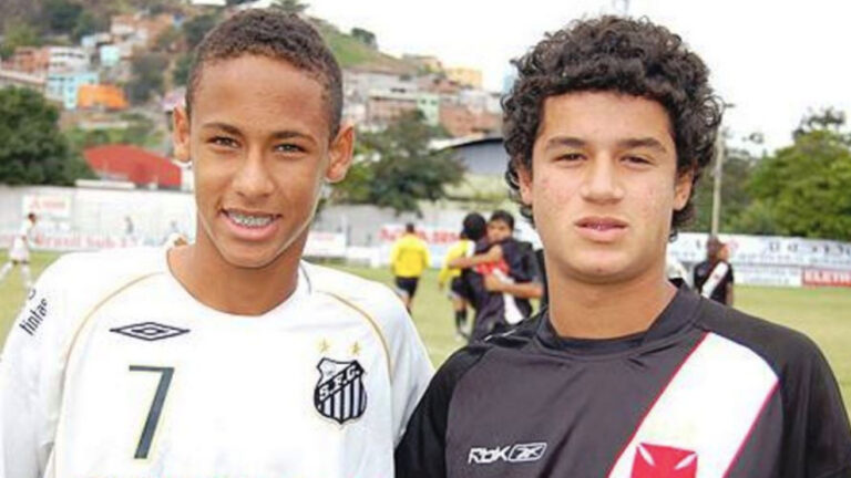 Coutinho sërish me Neymar te Santos, fotoja e 18 viteve më parë bëhet virale