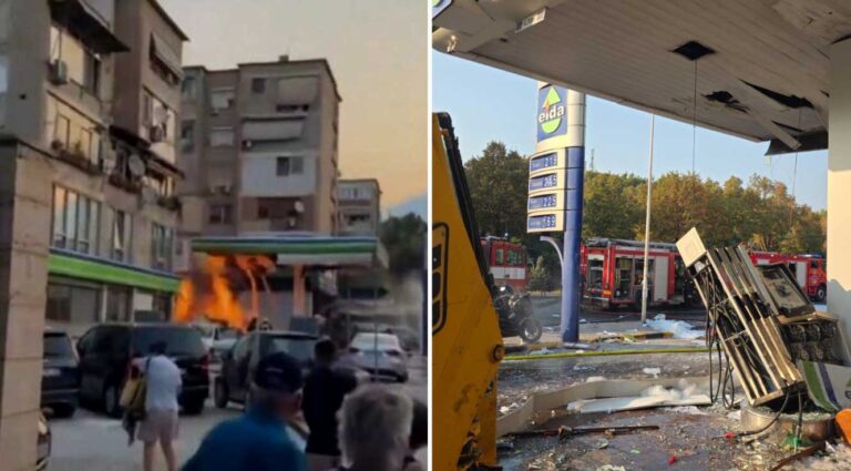 Shpërthen bombola e gazit në një karburant në zonën e Brrylit, plagosen 3 punëtorë