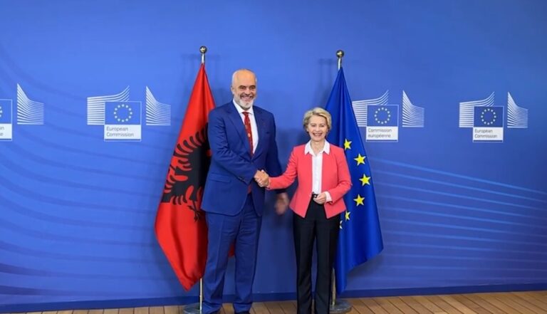 Von der Leyen vjen në Shqipëri në fund të shtatorit, Serbia dhe Bosnja mbeten jashtë turit ballkanik