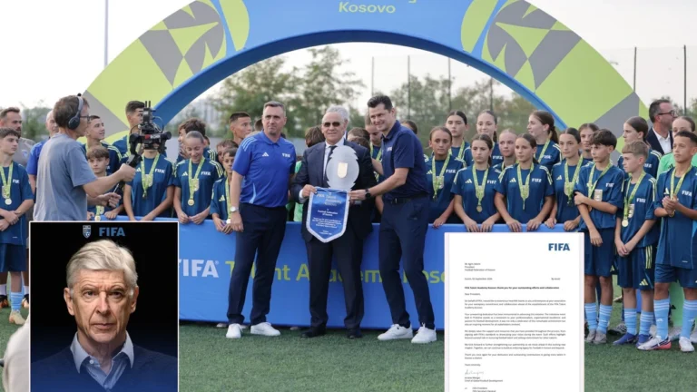 Wenger vlerëson FFK-në për themelimin e FIFA Talent Academy