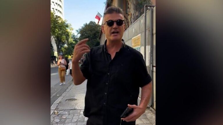 VIDEO/ Protestuesit sulmojnë gazetarin Bledi Mane