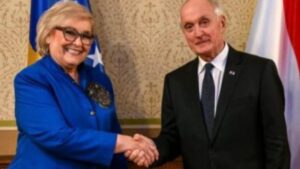 Presidentja e Kosovës në Hungari, siguria dhe integrimi në BE në qendër të takimit