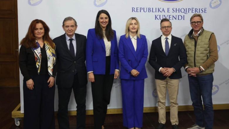 Ina Zhupa takim me eurodeputetët: Kërkojmë qeveri tranzitore pa Edi Ramën