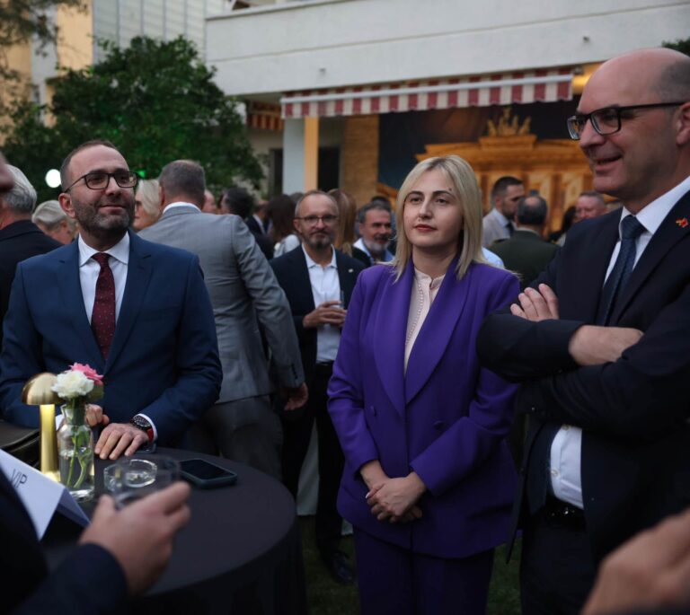 Bardhi në pritjen e Ambasadës Gjermane: Bashkimi i Gjermanisë, dëshmi e fuqisë së lirisë dhe unitetit