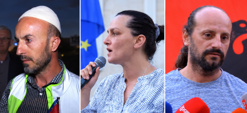 Ku janë drejtuesit e protestës paqësore, Arben Kola, Luçiana Kokaj, Dritan Goxhaj, …