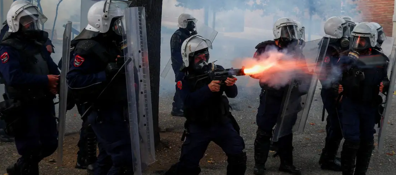 Media shtetrore gjermane  Policia shqiptare me strategji të re ndaj protestuesve