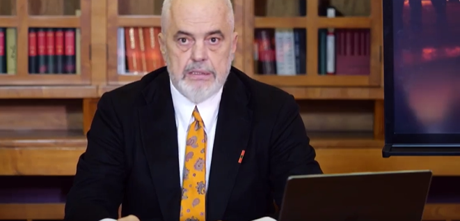 Rama del në konferencë shtypi 1 orë para protestës së Berishës: Do shikojmë kërkesat e drejta, por Shtetin nuk e rrëzojnë dot!
