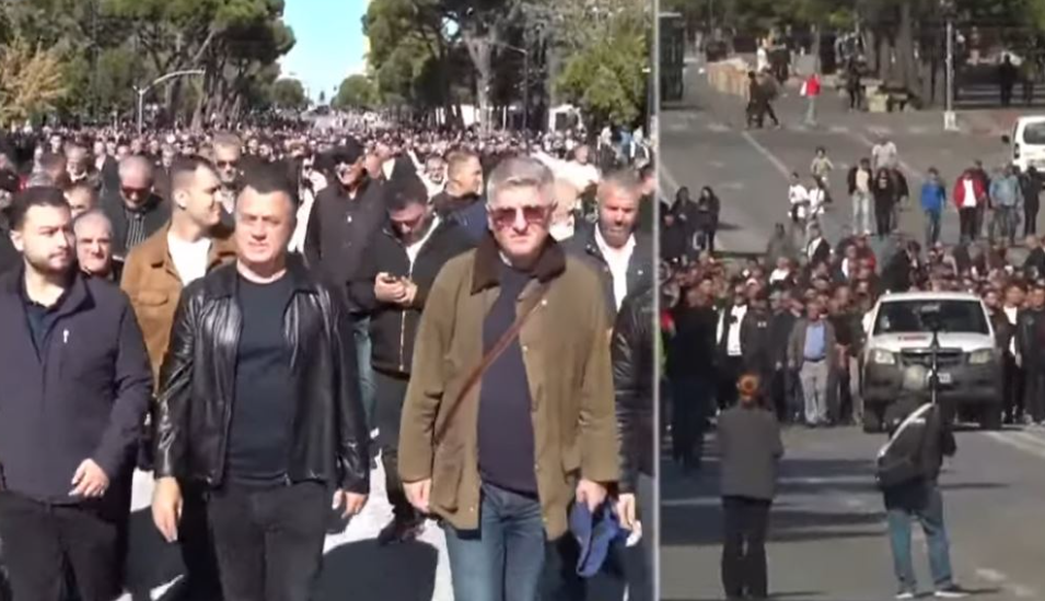 Protesta e PD para kryeministrisë e qetë dhe me pak pjesëmarrës. Berisha nuk merr pjesë