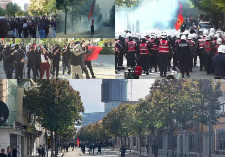 Kaosi e trazirat në Tiranë, reagon sërish Policia e Shtetit