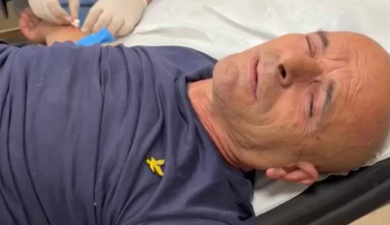 Protestuesi ra pa ndjenja në Bulevard, mësohen si është gjendja e tij në spital