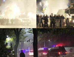 Rikthehen trazirat, Policia ndjek këmba-këmbës protestuesit kudo nëpër Tiranë