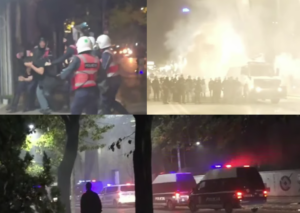 Rikthehen trazirat, Policia ndjek këmba-këmbës protestuesit kudo nëpër Tiranë dhe dhunohen