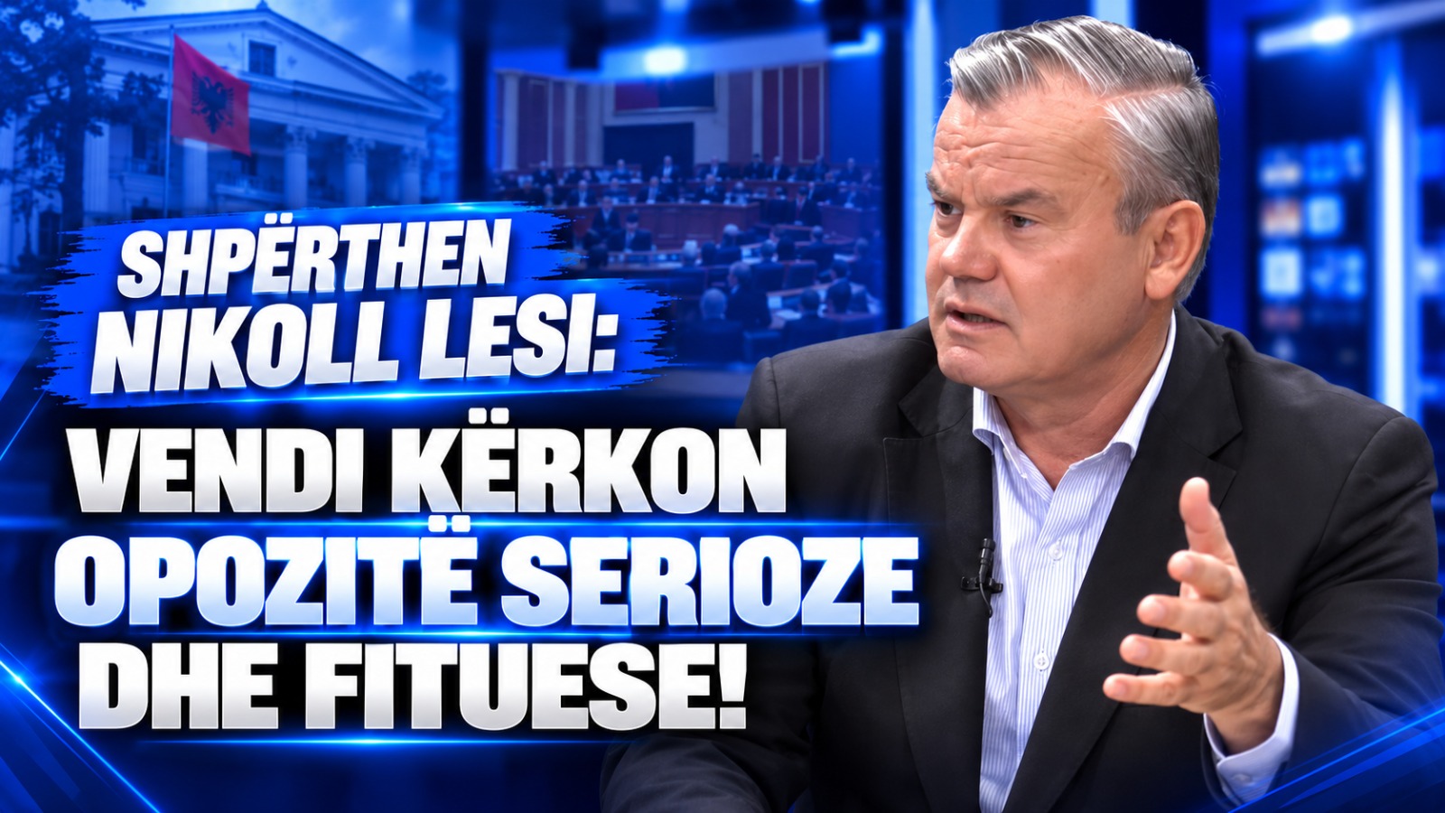 Shpërthen Nikoll Lesi  Vendi kërkon opozitë serioze dhe fituese 