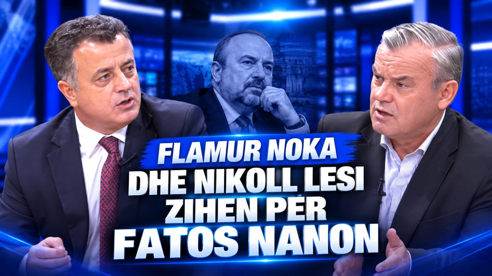 Flamur Noka dhe Nikoll Lesi zihen për Fatos Nanon në KOHA JONË DEBAT